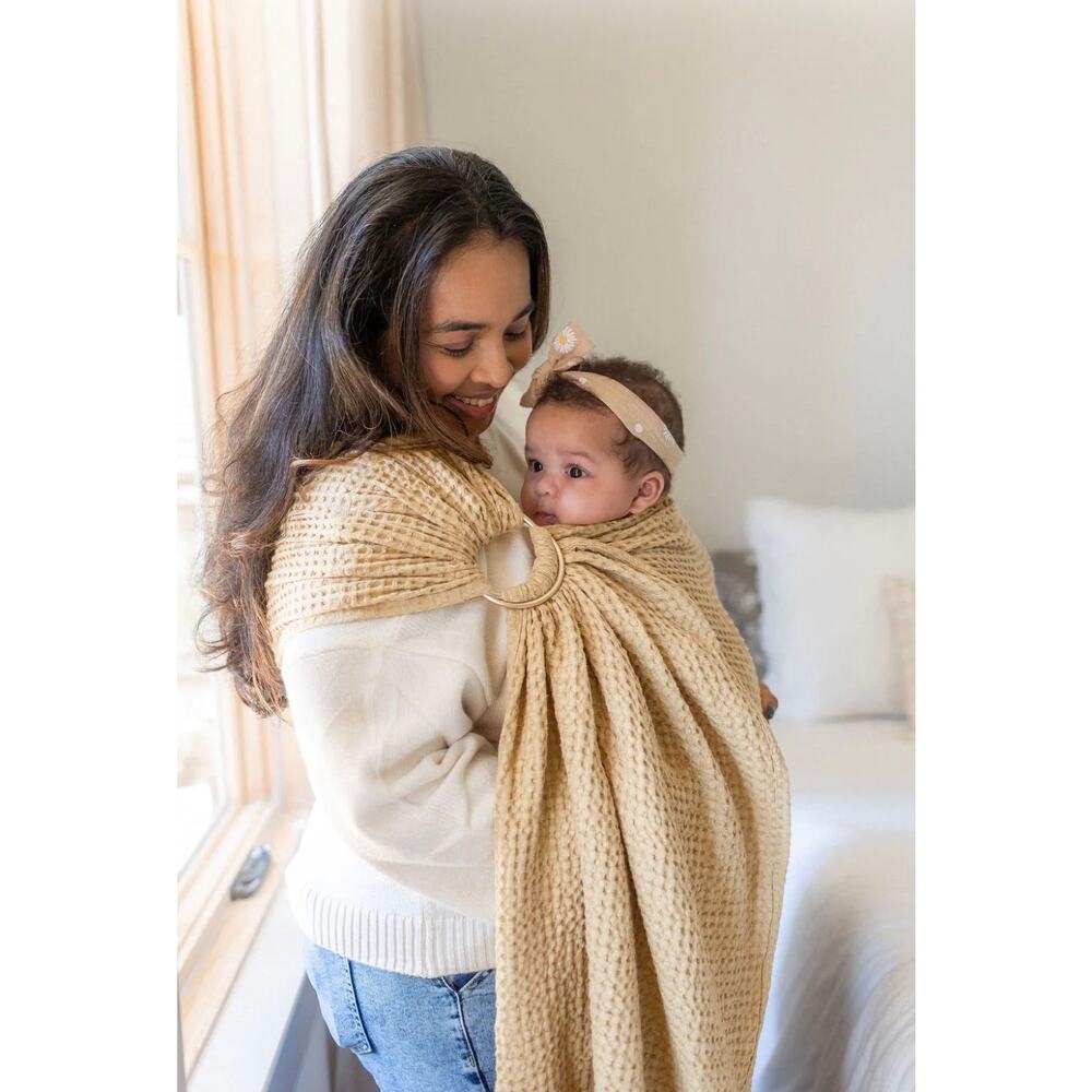 Wild Bird Linen Ring Sling Carrier